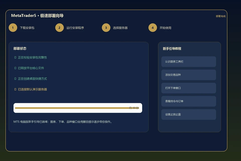 移动端使用怎么开始:MT5基础设置